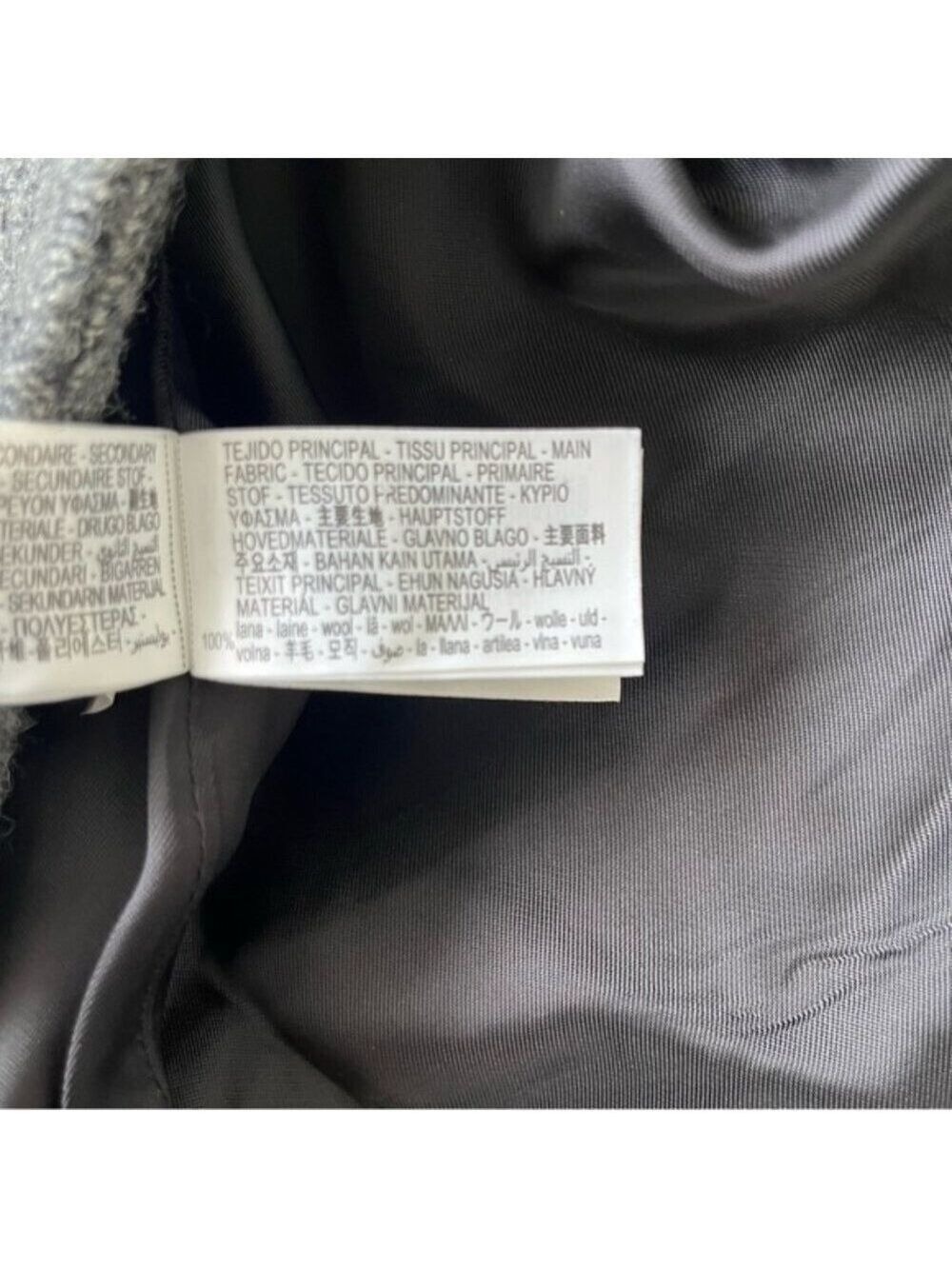 ZARA WOMAN ZW COLLECTION Combined Wool Coat - Picture 12 of 13